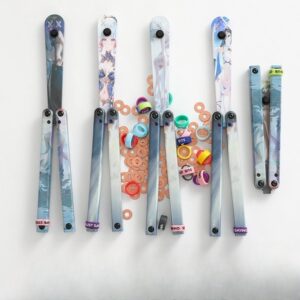 Squid Style Plastic Butterfly Trainer - Blade-Free Practice Model
