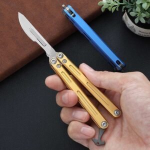 Mini Butterfly Scalpel Blade Balisong Trainer