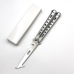 Full Steel Balisong Trainer - Unsharpened Practice Model