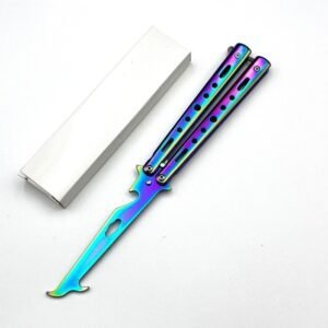 Full Steel Balisong Trainer - Unsharpened Practice Model